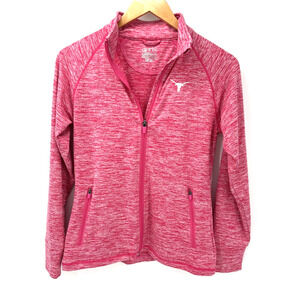 Texas Longhorns Girls XL Full Zip Jacket Pink UPF 50+ Long Sleeve GARB